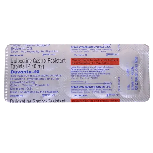 duvanta 40mg tablet 10's